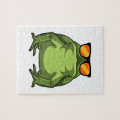 Frosch mit Sonnenbrille Puzzle (Horizontal)
