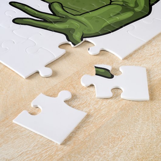 Frosch mit Sonnenbrille Puzzle (Seite)