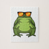 Frosch mit Sonnenbrille Puzzle (Vertikal)