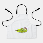 Frosch mit Sonnenbrille Schürze (Vorderseite)