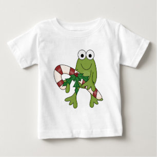 Frosch mit Süßkanistenhemden und Geschenken Baby T-shirt