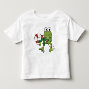 Frosch mit Süßkanistenhemden und Geschenken Kleinkind T-shirt