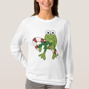 Frosch mit Süßkanistenhemden und Geschenken T-Shirt