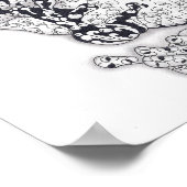 Frosch mit Vollgröße Poster (Ecke)