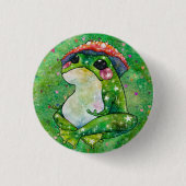 Frosch namens Clover Button (Vorderseite)