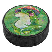 Frosch namens Clover Eishockey Puck (3/4)
