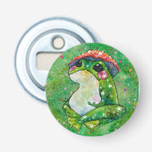 Frosch namens Clover Flaschenöffner (Vorderseite)