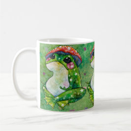 Frosch namens Clover Kaffeetasse
