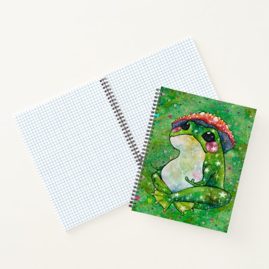 Frosch namens Clover Notizblock (Innenseite)