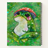 Frosch namens Clover Notizblock (Rückseite)