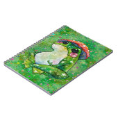 Frosch namens Clover Notizblock (Linke Seite)