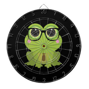 Frosch-Nerd Dartscheibe