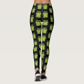 Frosch-Nerd Leggings (Rückseite)