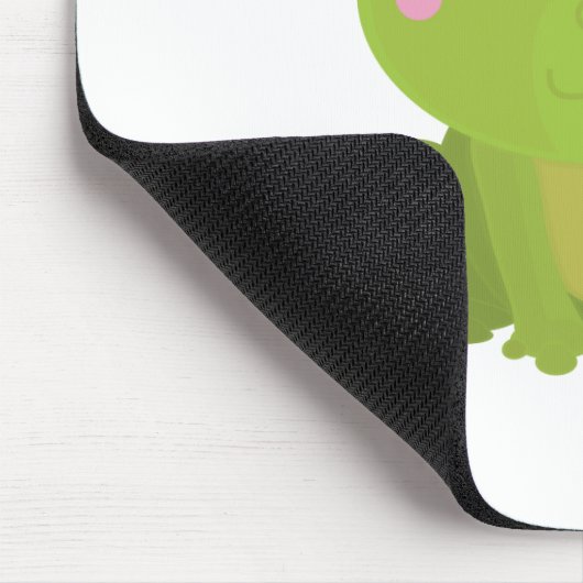 Frosch-Nerd Mousepad (Ecke)