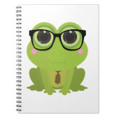 Frosch-Nerd Notizblock (Vorderseite)
