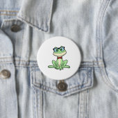 Frosch-Nerd-Schüler-Brille Krawatte Button (Beispiel)