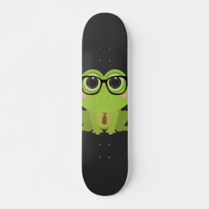 Frosch-Nerd Skateboard
