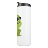 Frosch-Nerd Thermosbecher (Nach rechts gedreht)