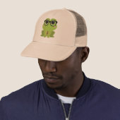 Frosch-Nerd Truckerkappe (Beispiel)