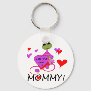Frosch New Mommy T - Shirt und Geschenke Schlüsselanhänger