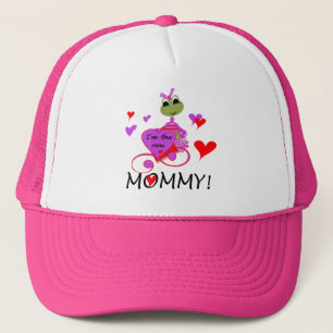 Frosch New Mommy T - Shirt und Geschenke Truckerkappe