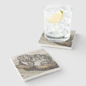 Frosch, Nil-Mosaik, vom Haus des Faun Steinuntersetzer (Seitenansicht)