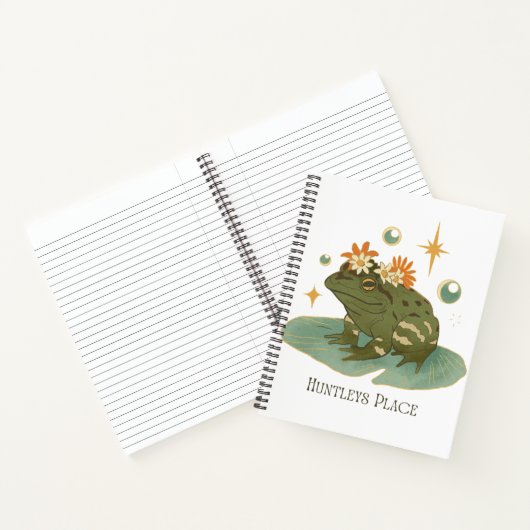 Frosch Noteook Huntleys Place Notizblock (Innenseite)