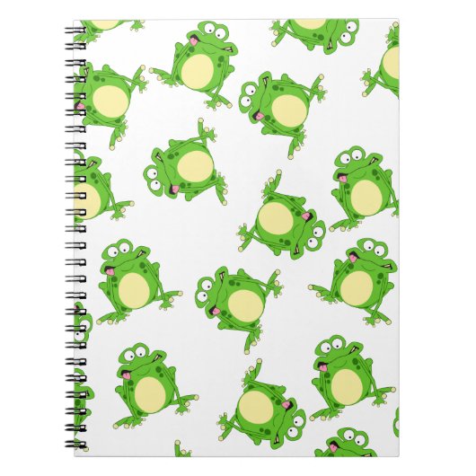 Frosch Notizblock (Vorderseite)