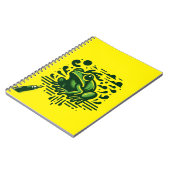 Frosch Notizblock (Linke Seite)