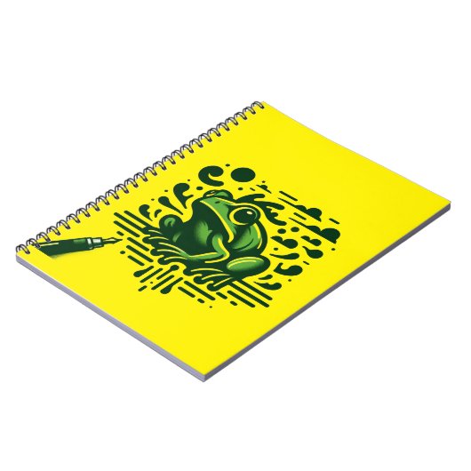 Frosch Notizblock (Linke Seite)