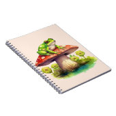 Frosch Notizblock (Rechte Seite)