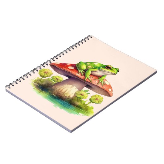 Frosch Notizblock (Linke Seite)