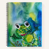 Frosch Notizblock (Vorderseite)
