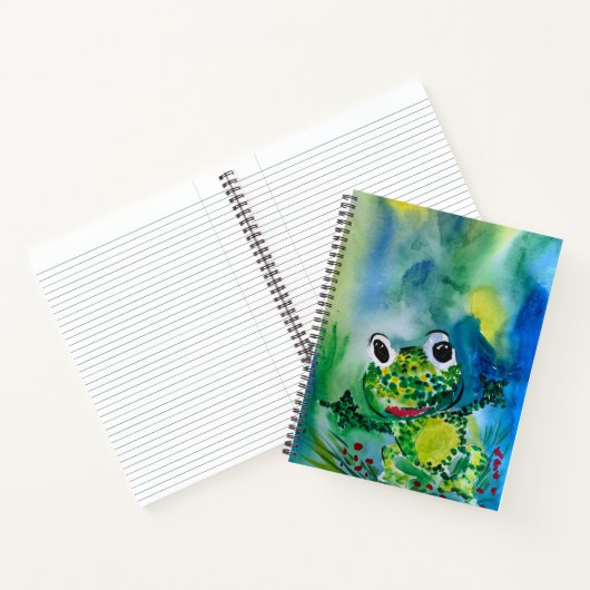 Frosch Notizblock (Innenseite)