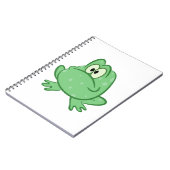 Frosch Notizblock (Linke Seite)