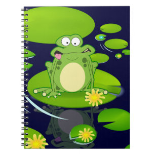 Frosch Notizblock