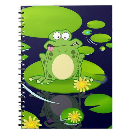 Frosch Notizblock (Vorderseite)