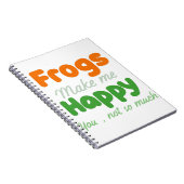 Frosch Notizblock (Rechte Seite)