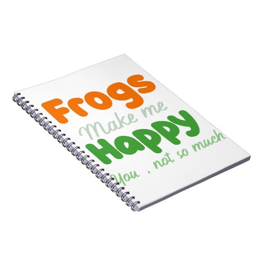 Frosch Notizblock (Rechte Seite)