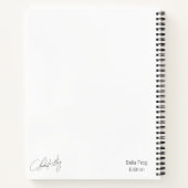 Frosch Notizbuch Huntleys Platz (Rückseite)