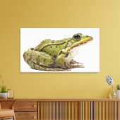 Frosch oder genießbarer Frosch Leinwanddruck (Insitu (Wohnzimmer))