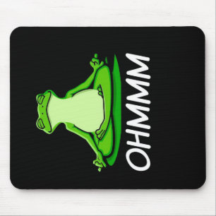 Frosch Ohmmm Wild Animal Lover Geschenkideen Mousepad