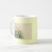 "Frosch-Orchester " Kaffeetasse (Vorderseite Links)