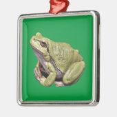 Frosch Ornament Aus Metall (Links)