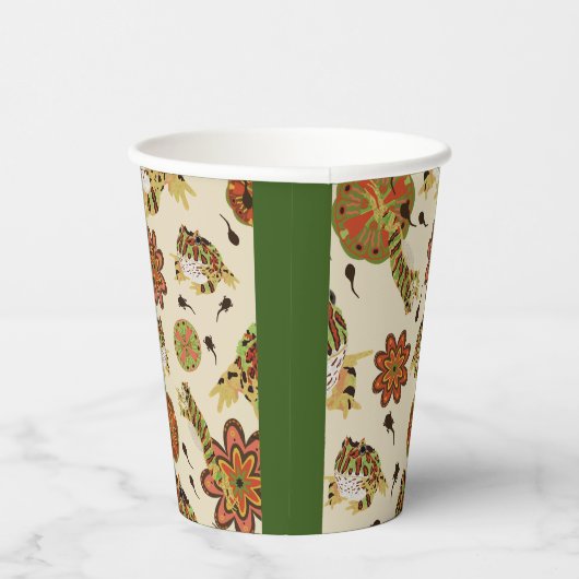 Frosch Pappbecher (Rechts)