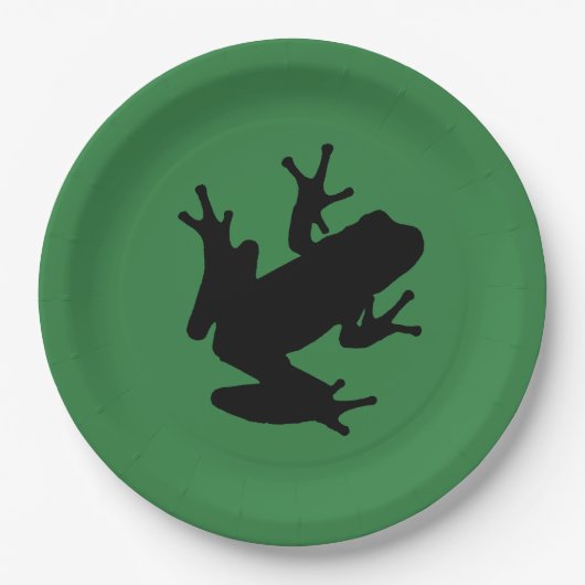 Frosch Pappteller (Vorderseite)