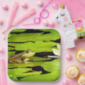 Frosch Pappteller (Party)