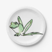 Frosch Pappteller (Vorderseite)
