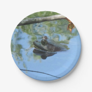 Frosch-Pappteller Pappteller