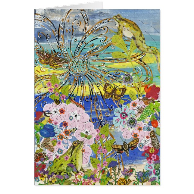 Frosch-Paradieskarte (Vorne)